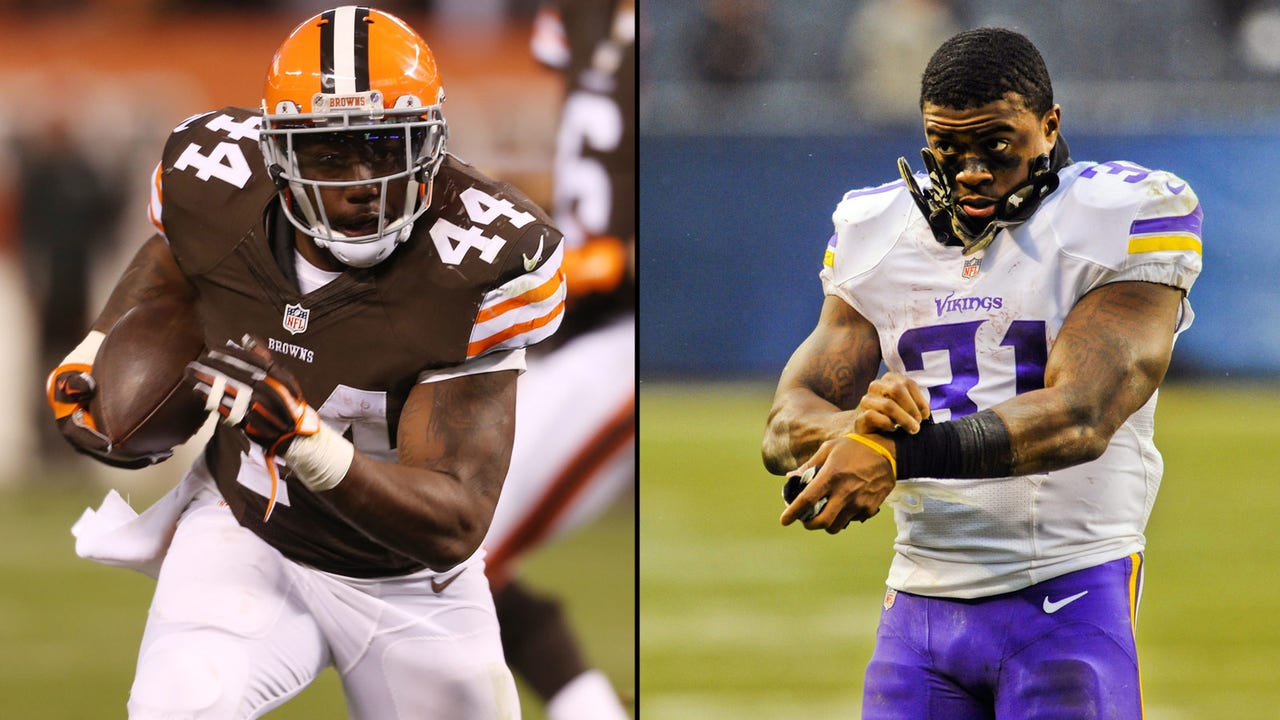 Tate moving forward with Vikings, who say McKinnon is still main RB